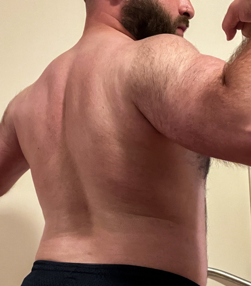 a moment for the back progress
