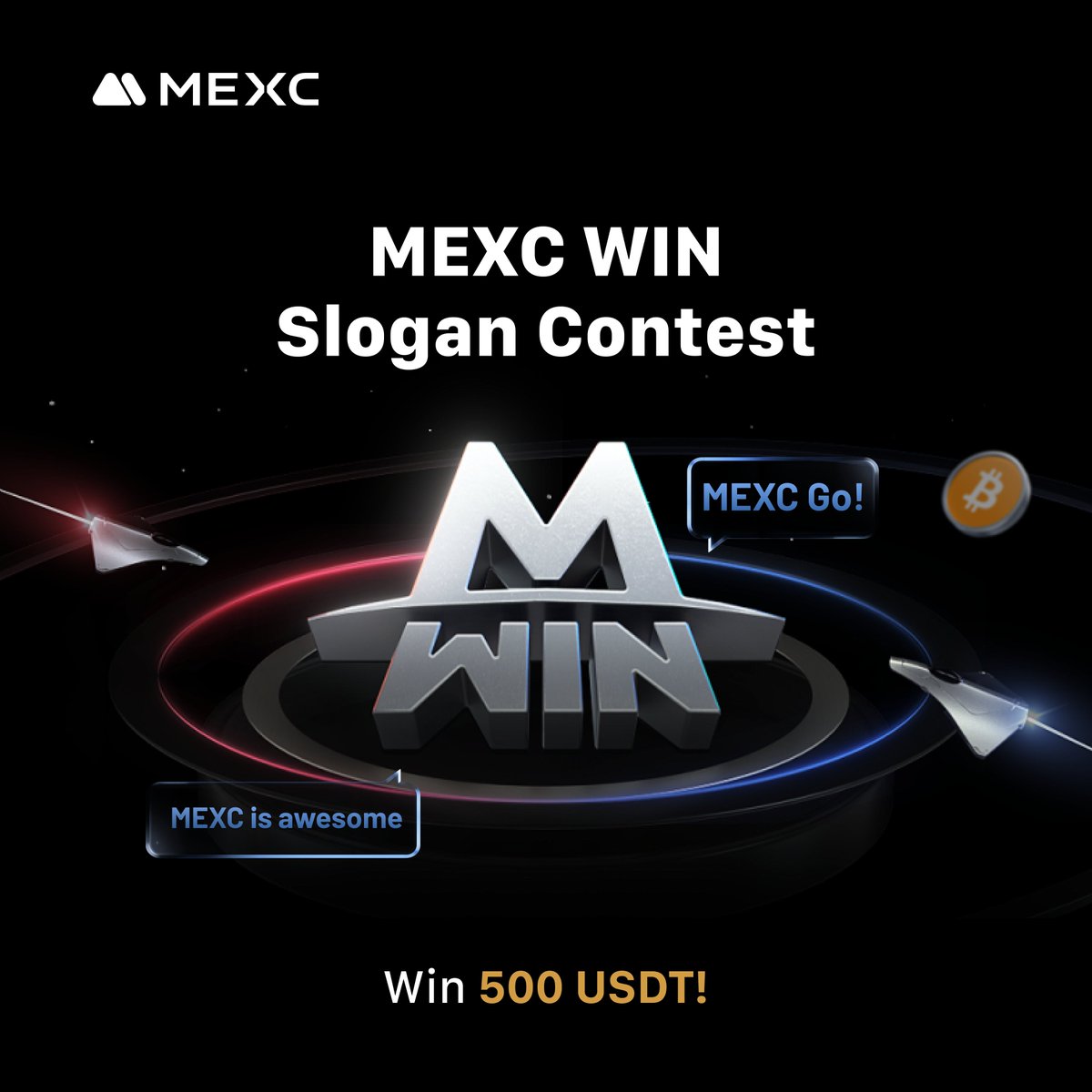 🔥 MEXC WIN Slogan Contest

Got the best line for Blazing Arena? Drop your slogan &amp; win!

🔗 Feel the fire: mexc.com/futures-activi…

How to Join:
1️⃣ Follow <a href="/MEXC_Official/">MEXC</a>
2️⃣ Reply with your best MEXC Win: Blazing Arena slogan
3️⃣ Add your MEXC UID + #MEXC 

🎁 20 winners share 500