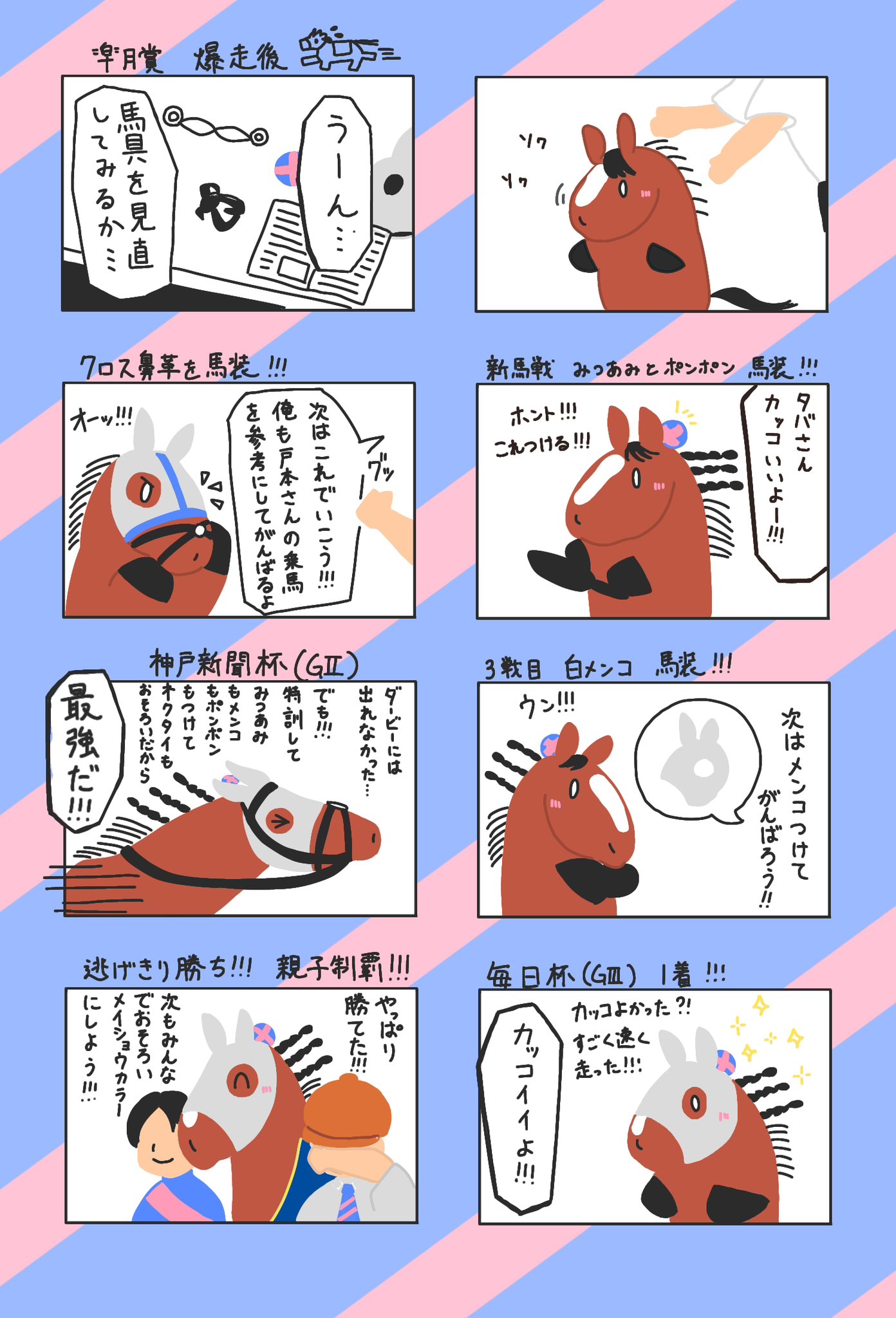 さるきち様 オーダー7枚 メイショウタバル追加 さるきち様 オーダー7枚 メイショウタバル追加 さるきち様