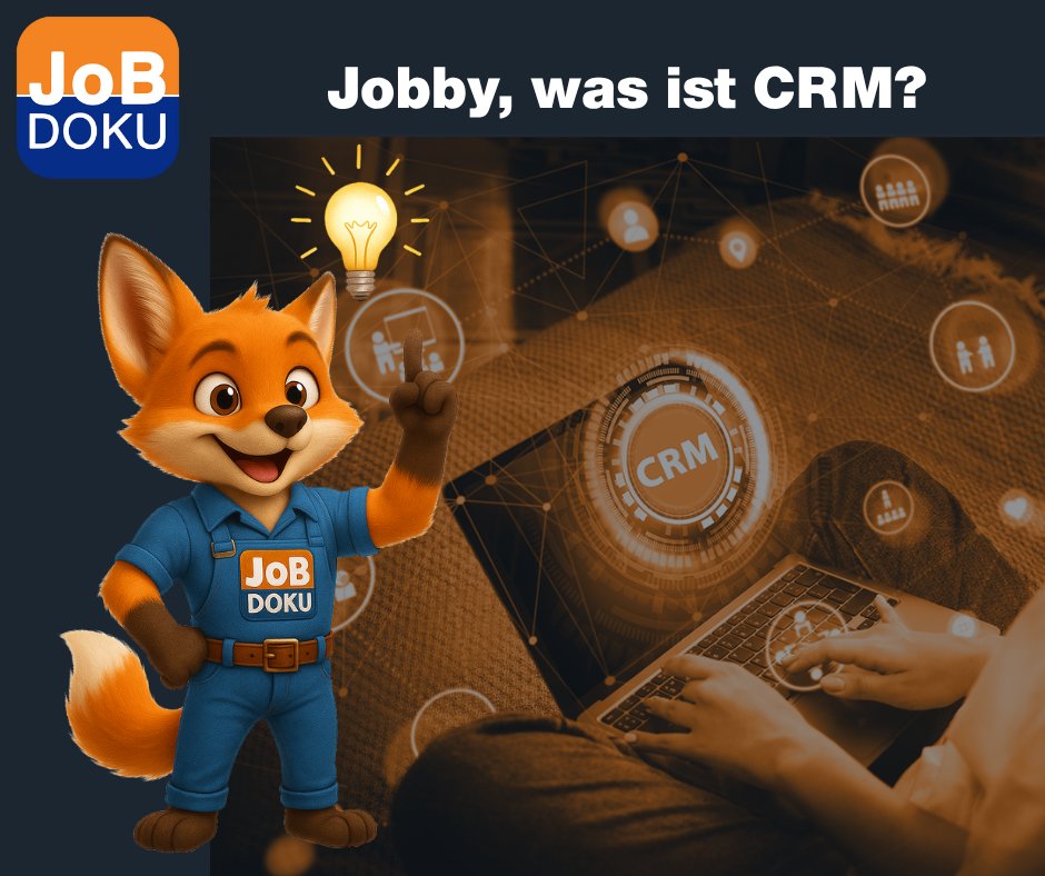 JobDoku's tweet photo. 🤔 CRM – drei Buchstaben, viel dahinter.
CRM steht für Kundenbeziehungsmanagement. Also: Wer ist der Kunde, was wurde gemacht, was steht als Nächstes an?
Mit JobDoku als cloudbasierter CRM-Software haben Sie:
✅ Alle Kundendaten an einem Ort
✅ Termine, Aufgaben & Notizen immer aktuell
✅ Zugriff – vom Büro oder von unterwegs
Kein Zettelchaos, keine Excel-Listen. Einfach alles im Blick – überall, jederzeit.
📲 Mehr erfahren: https://t.co/2PUUWuGwLZ

#crm #software #jobdoku #jobbyweißes #jobbymachtseinfach