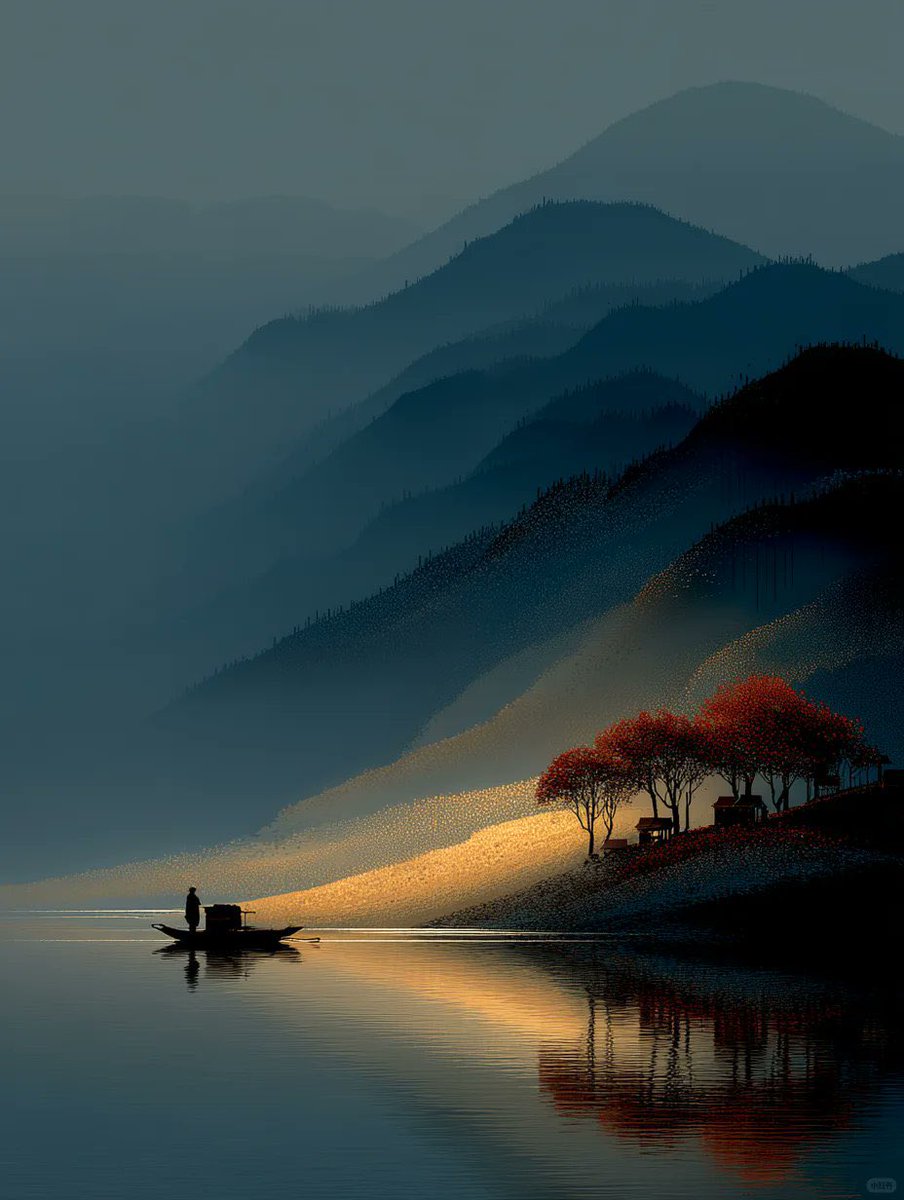 【夏云峰】

坐忘身。
鸠振翼。时冲谷口虚云。
等闲风炉传法。犬吠篱根。
力营隐趣。扁舟兴。曳履出尘。
空绝叹。樵山未改。流水光阴。

乞浆得酒孤斟。
差自慰。橹横素影清樽。
击壤青霄碧海。回首烟津。
枕石漱流。几回醉。宿雨松门。
堕叶句。萤依湿草。造物撩人。