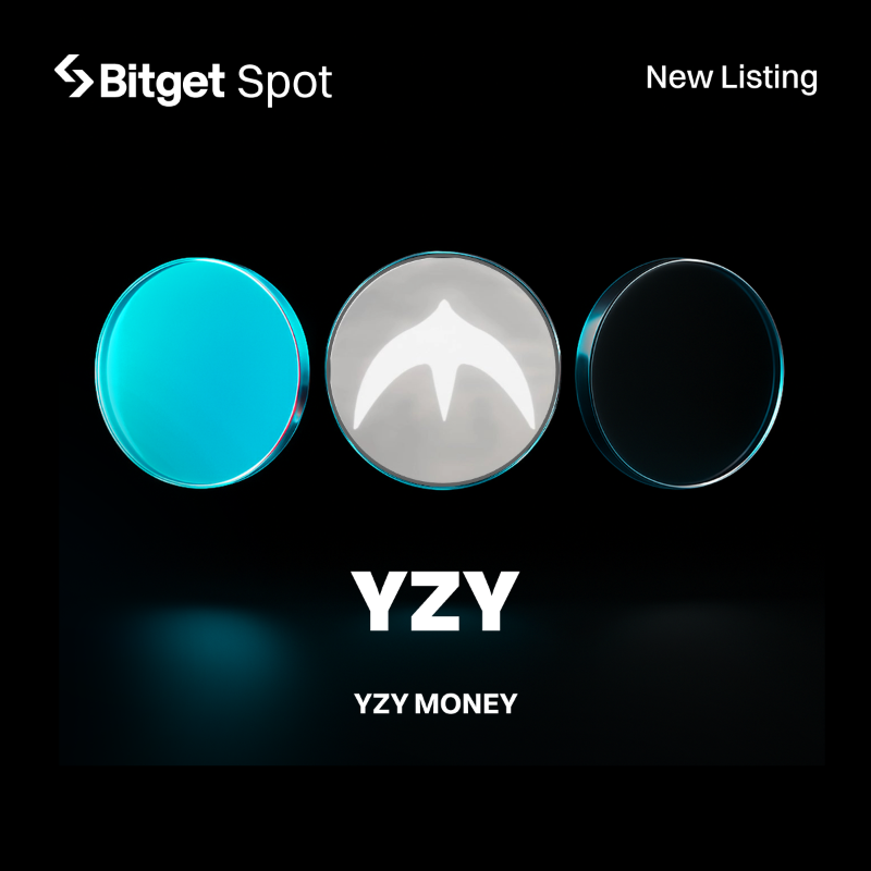 bitget's tweet photo. New Listing - YZY @YZY_MNY

YZY/USDT trading is now LIVE on Bitget Spot. 🚀