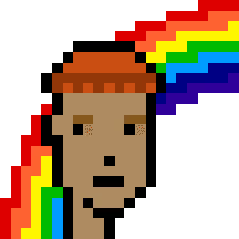 pridepunks2018's tweet photo. Quick hit: Five years, one rainbow-backed fam still rocking. Every longtime holder’s patience spins another story into our mosaic, thread by thread, history by heart. #PridePunks2018 #pridepunks #nfts https://t.co/IdJHjeBdlv