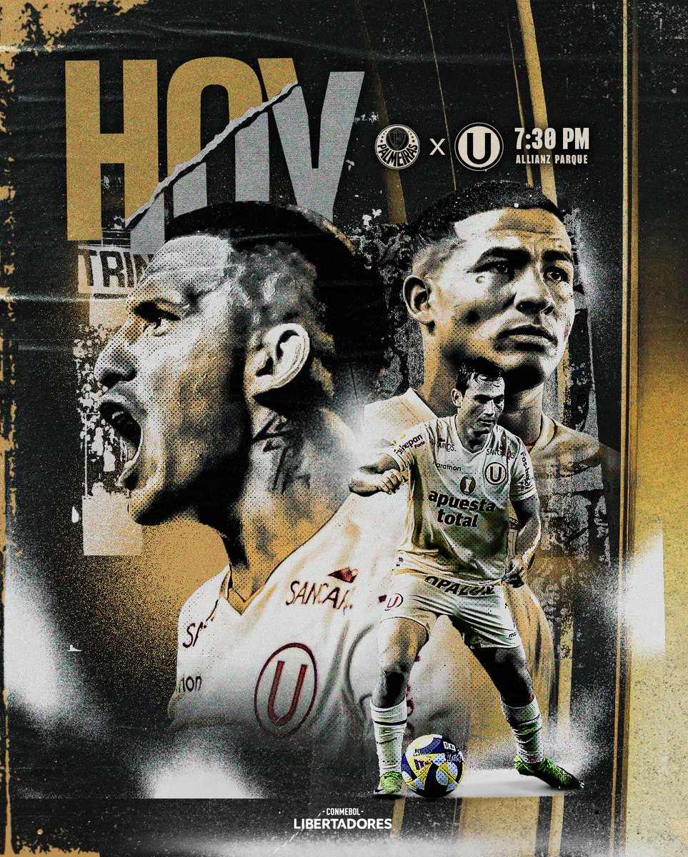 𝗚𝗔𝗥𝗥𝗔 𝗬 𝗣𝗔𝗦𝗜𝗢́𝗡 💛❤️

⚽ 𝘗𝘢𝘭𝘮𝘦𝘪𝘳𝘢𝘴 𝘷𝘴. 𝘜𝘯𝘪𝘷𝘦𝘳𝘴𝘪𝘵𝘢𝘳𝘪𝘰

🏆 𝘓𝘪𝘣𝘦𝘳𝘵𝘢𝘥𝘰𝘳𝘦𝘴 2025 - 𝘖𝘤𝘵𝘢𝘷𝘰𝘴 𝘥𝘦 𝘧𝘪𝘯𝘢𝘭

⏱️ 7:30 𝘱.𝘮.

🏟️ 𝘈𝘭𝘭𝘪𝘢𝘯𝘻 𝘗𝘢𝘳𝘲𝘶𝘦

#UnaGarraCopera