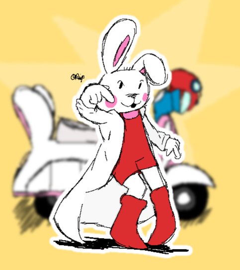 OpiupPenguin's tweet photo. I should have finished this before working on a bunch of Castle Crashers addons. #MonaWarioWare #WarioWare #AlmaPoppyCat #PoppyCat https://t.co/zVjnWYRExk