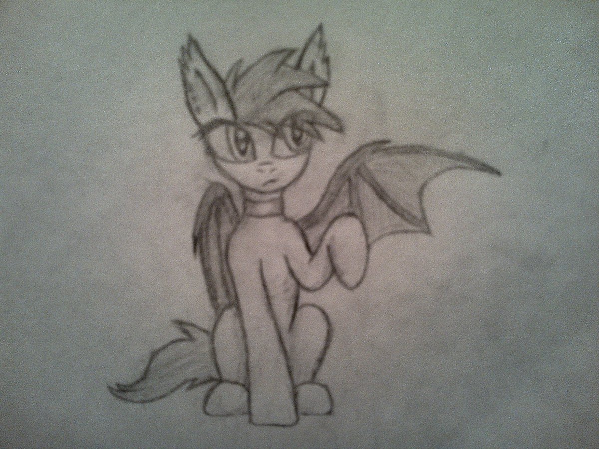 wow found some really old bat art i did XD