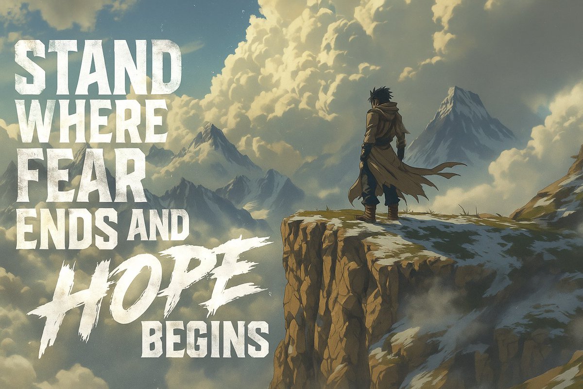 SolanasOnlyHope's tweet photo. Stand where fear ends and
HOPE begins. https://t.co/qU3nqxnsYU