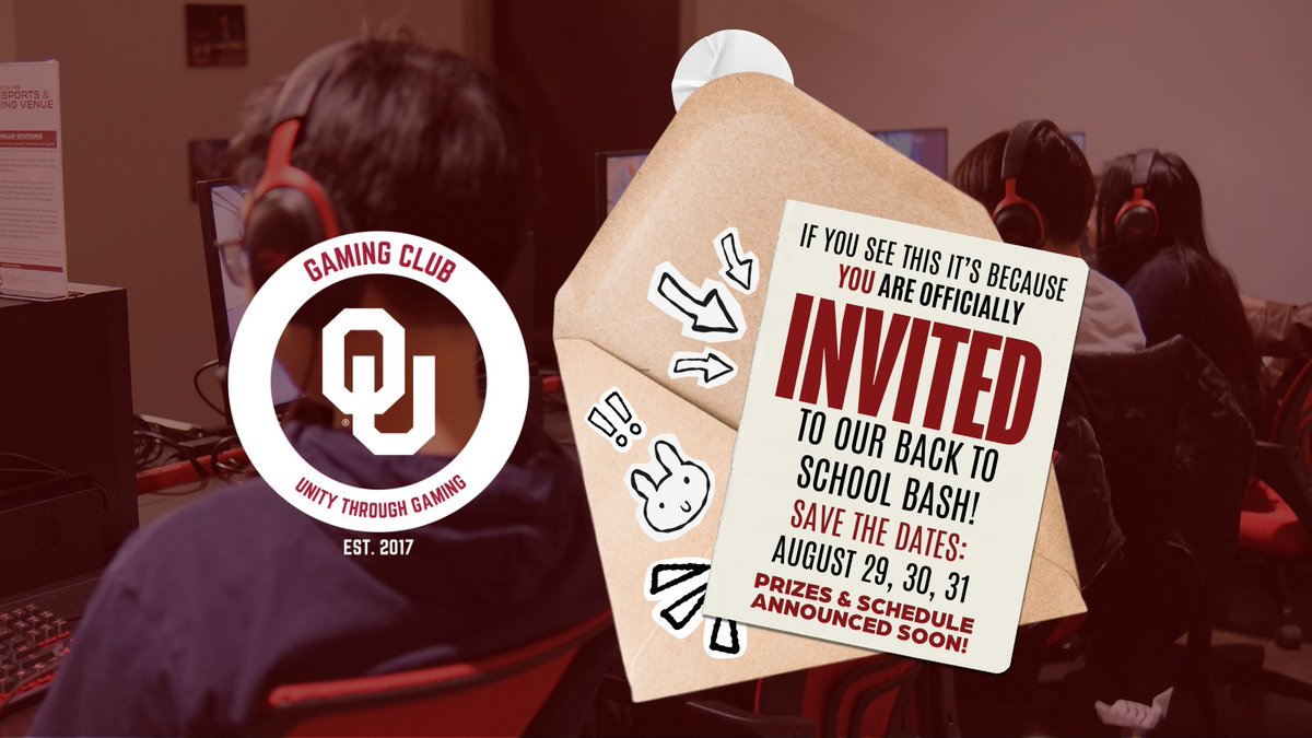 We're BACK, baby! Mark your calendars for our annual BACK TO SCHOOL BASH from August 29th-31st! Prizes &amp; schedule coming soon 👀✨