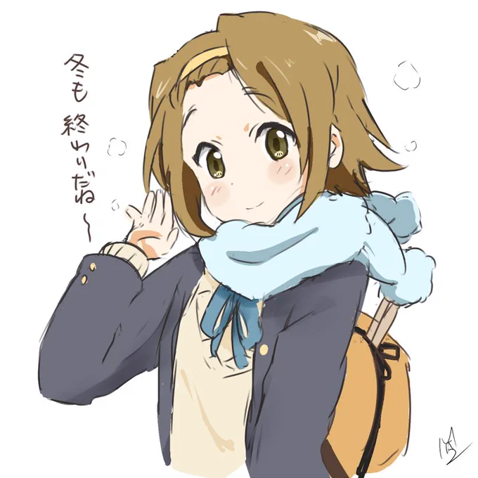 #田井中律生誕祭2025 過去絵でもお祝い りっちゃんハピバ