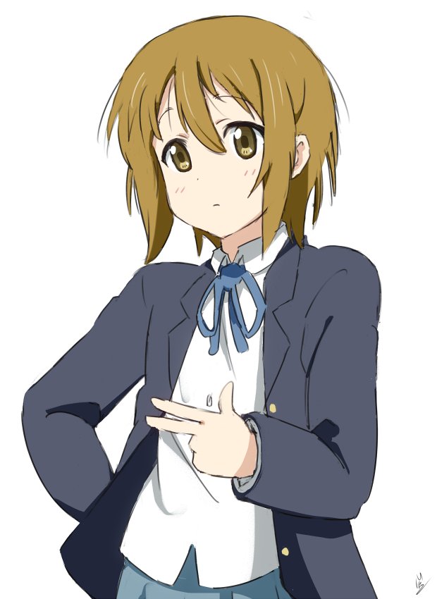 田井中律 「#田井中律生誕祭2025 過去絵でもお祝い りっちゃんハピバ」|MA-2㌠のイラスト