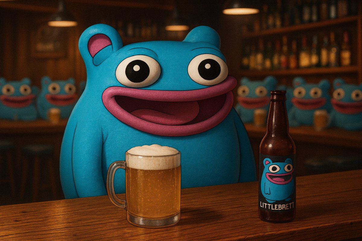 Day 79 posting  <a href="/brettbutlittle/">Little Brett</a> until it reaches 100 million market 

Enjoy the process with a beer

#LittleBrett #CryptoMemes #BasedOnBase 🚀

It’s a gem 💎 🚀🚀🚀
<a href="/zora/">$zora</a> <a href="/base/">Base</a> <a href="/BasedBrett/">Brett</a>