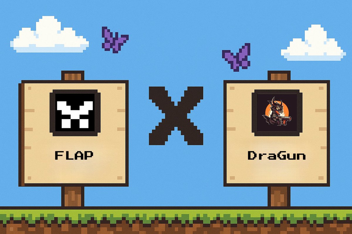 Flap × <a href="/Dra69Gun/">DraGun 🐲🔫</a>

You can now use DraGun (龙枪), the unparalleled crypto sniper and trading bot, to trade meme coins on Flap.

Faster ⚡ Deeper 🔥 Safer 🛡

The new standard for degen trading. 👉 Flap.sh | t.me/dragun69