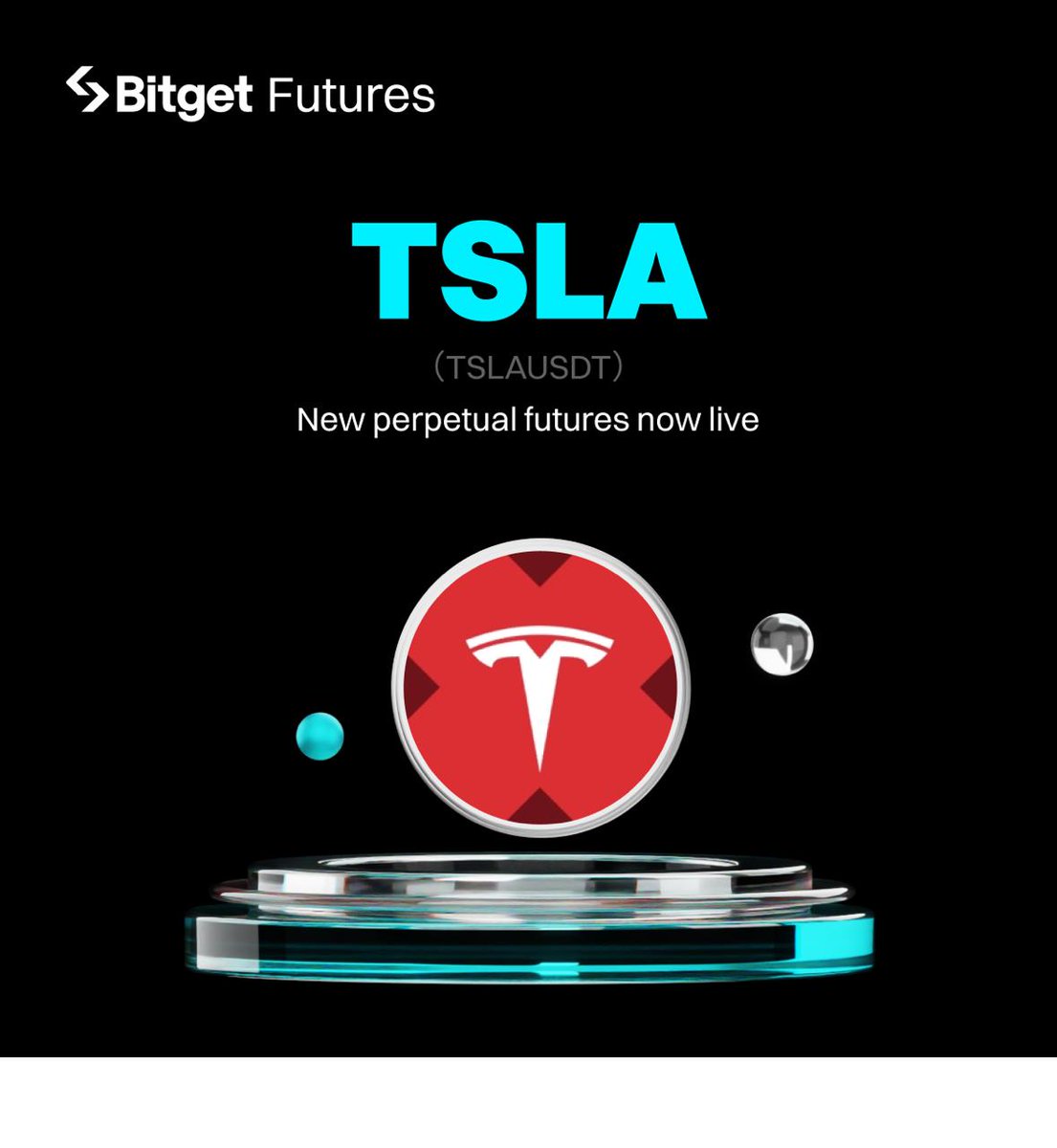 AdeolaAzeezaht's tweet photo. 🚀 Bridge the gap between traditional markets and crypto! 🚀
🌟 TSLA, NVDA, CRCL RWA Index Perpetual futures launched on Bitget!!!!

Get Started Here: https://t.co/Xp9kOGDoJi

[TSLA] Dive in now 👉 https://t.co/FuS1tp1Hfs
[NVDA] Dive in now 👉 https://t.co/jlaps1WuK2
[CRCL] Dive in now 👉 https://t.co/4lyk8dmsAa

📖 Details: https://t.co/phdxkL3RD4
#Bitget #Tesla #NVDA #RWA #CRCL