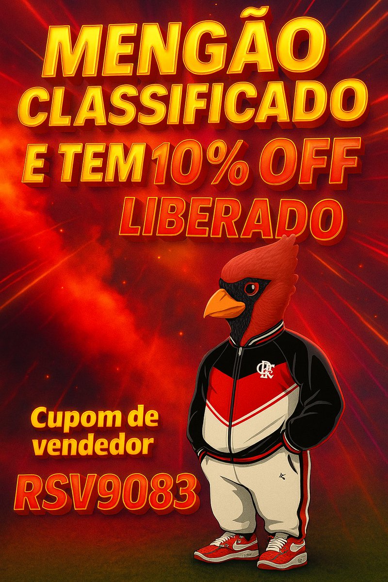 guga_da_reserva's tweet photo. ✅10% OFF LIBERADO PRA COLEÇÃO FLA E RESERVA 

MENGAO SE CLASSIFICA E VOCE QUE GANHA DESCONTO‼️

Aplique o cupom👇🏻
Cupom de vendedor➡️ RSV9083 

🔗: https://t.co/R8f79tkFwX

#flamengoatémorrer #usereserva #cupomdevendedorreserva #flamengo1895 #flamengo #love #instagood #fashion https://t.co/g4SwStoMdf