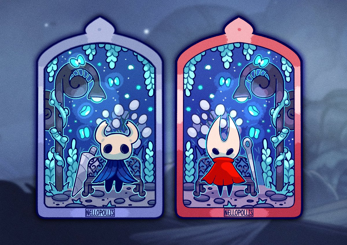The babys~ 💙❤️
 #hollowknight #SilkSong