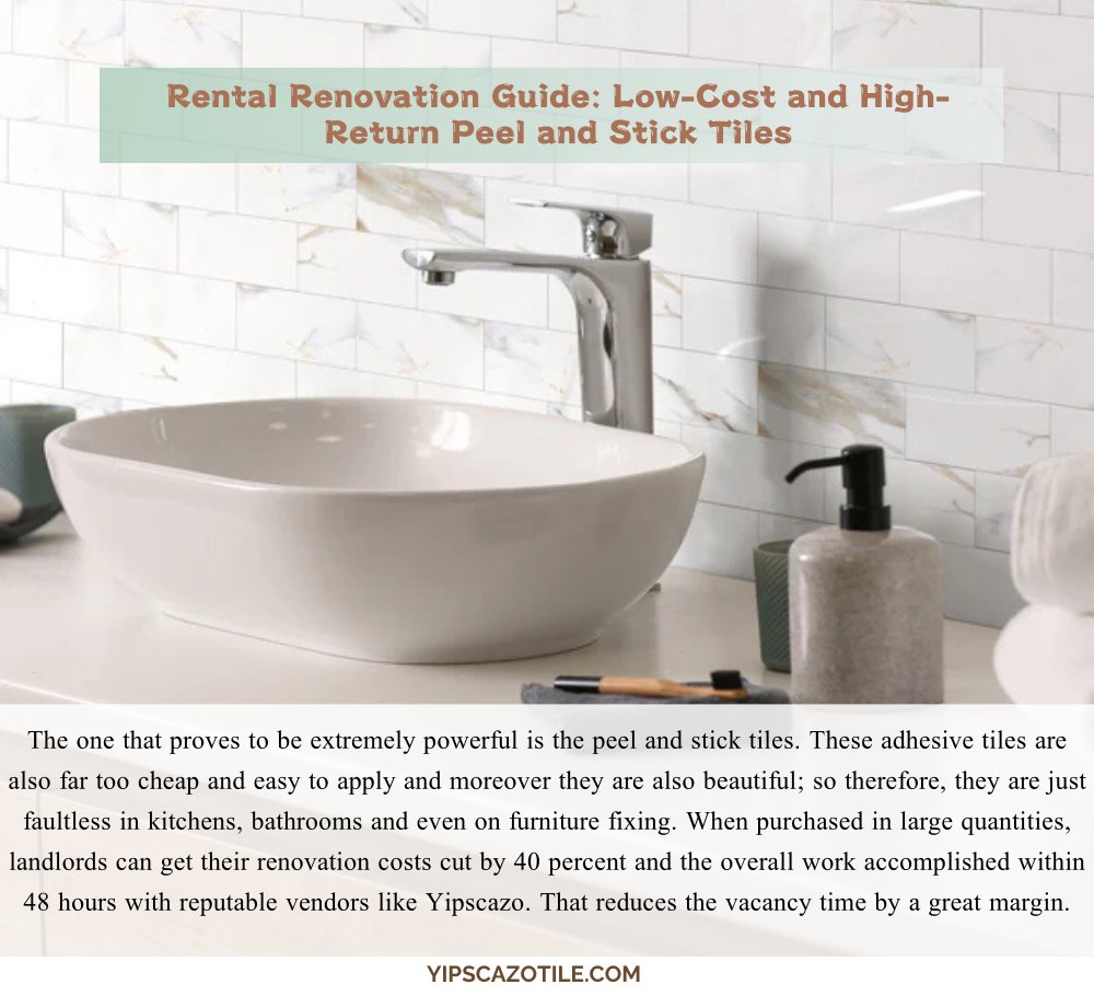 Rental Renovation Guide: Low-Cost and High-Return Peel and Stick Tiles🎊
Peel and stick tiles are transforming property management in 2025 by reducing costs and speeding turnover to attract tenants.
See details>>👉tinyurl.com/23wn2mky
#tileadhesive #walldecor #peelandsticktile