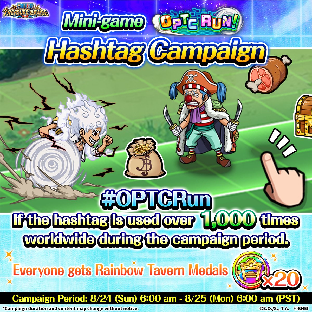 ONE PIECE Treasure Cruise tweet media