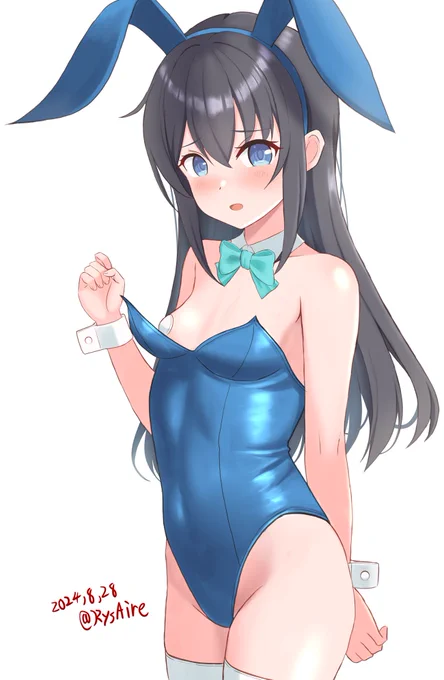 みんな楽しそうで水を差すけどもう一つバニー再掲しておくね(*'ω`*) 呉に所縁がない娘なんで安心して見てられますわ〜
