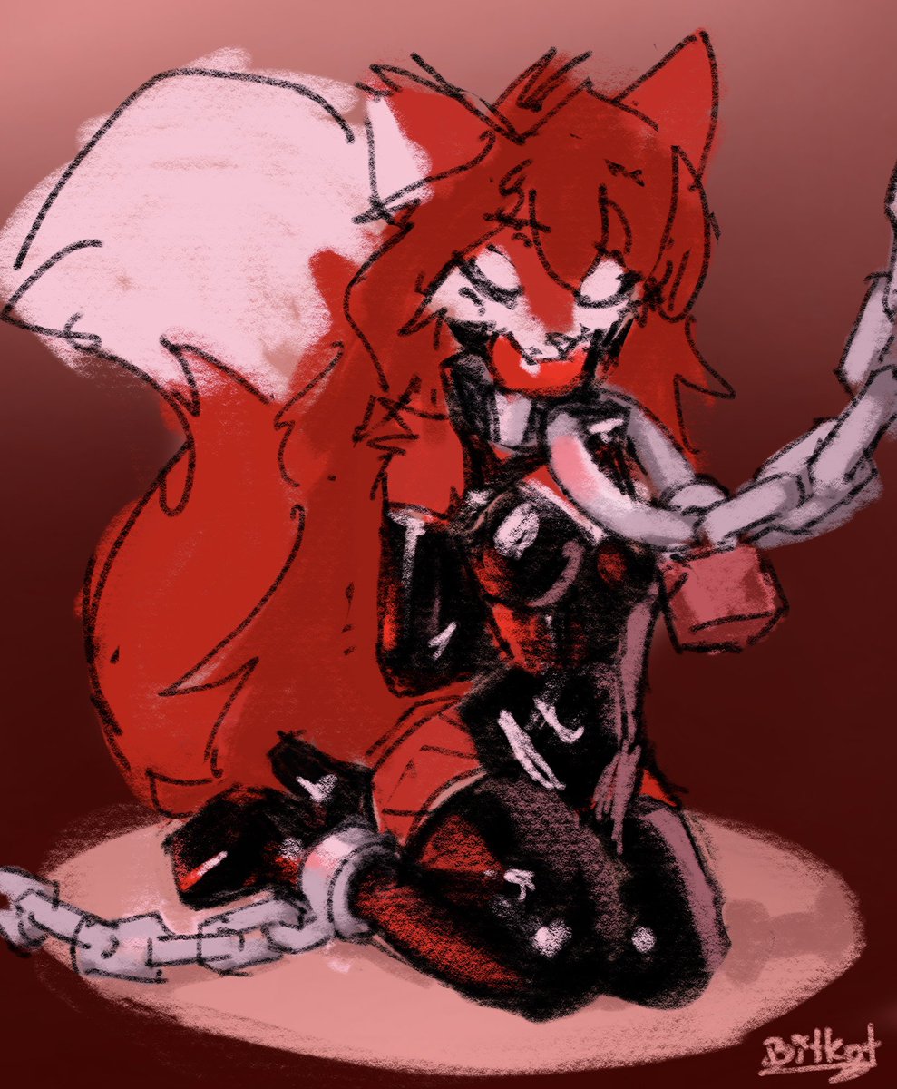 B1TK4T's tweet photo. Red fluffy fox :3 🔒⛓️
OC from Cocono 🦊 https://t.co/vXSqGtgLu2