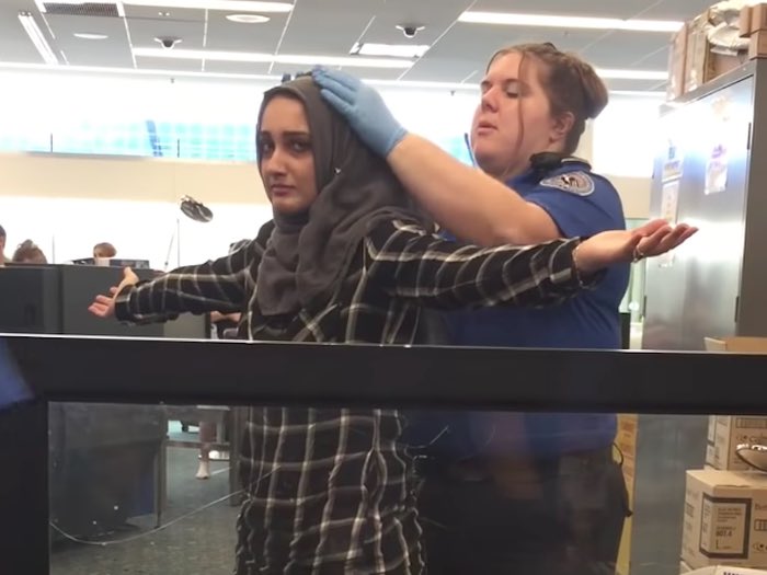 DISGUSTING: In apartheid Israel, Muslims aren’t allowed to bring bombs onto planes.