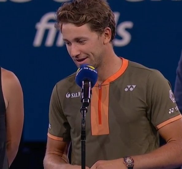Casper Ruud after losing US Open Mixed Doubles final:

"At this point, I should get a loyalty card - lose 4 finals, the 5th one is free."
