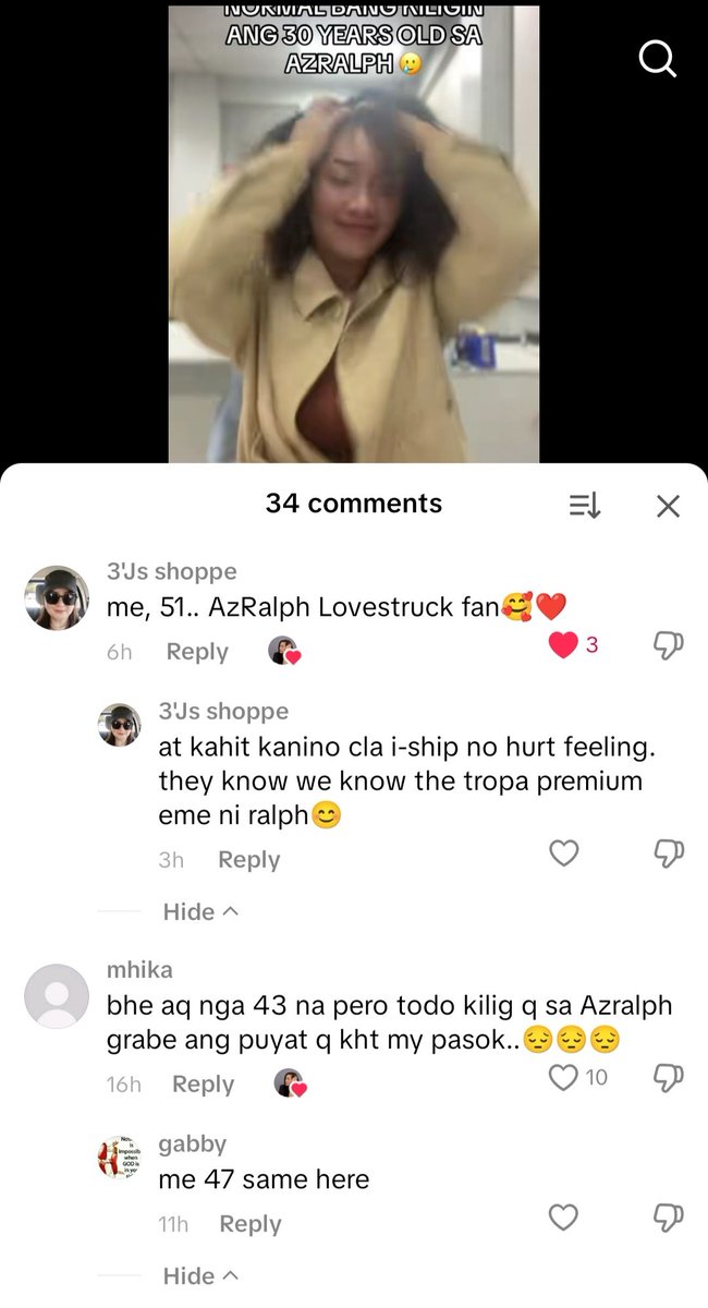 azralphpologist's tweet photo. You know the chemistry is TOP-TIER kung pati mga nasa edad trenta pataas ang kinikilig sa azralph 🤣 kasi gantong edad busy na yan sila sa kanya kanyang buhay wala ng time sa kilig unlike mga teens na nasa puberty stage...
Isang movie lang azr malalaman niyo gaano kami karami https://t.co/a5DPUTBGwC