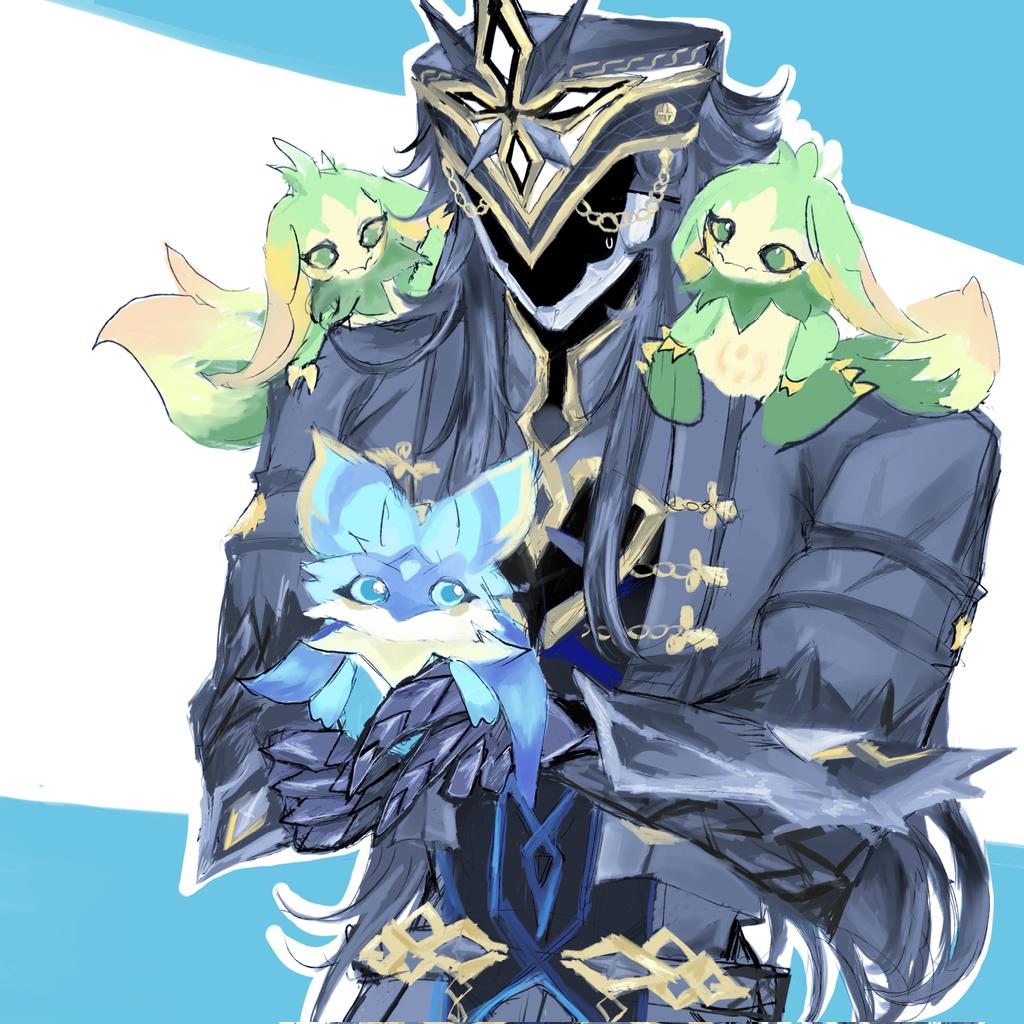 #Capitano 
#GenshinImpact 
Ｏ(≧▽≦)Ｏ