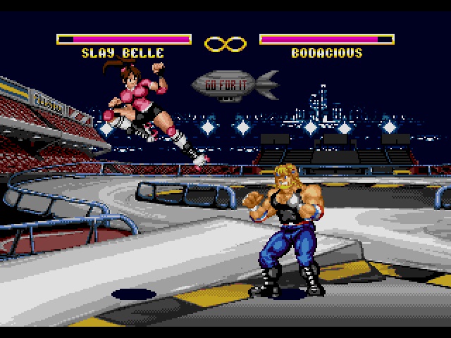 Our attempt to make a GREAT fighting game for Sega Genesis / Mega Drive is coming. This is GO FOR IT!

To confirm, the game will be released in physical &amp; digital formats...

...and we'll humbly put it up against any 16-bit fighting game.

We want the crown! Let's GO FOR IT!