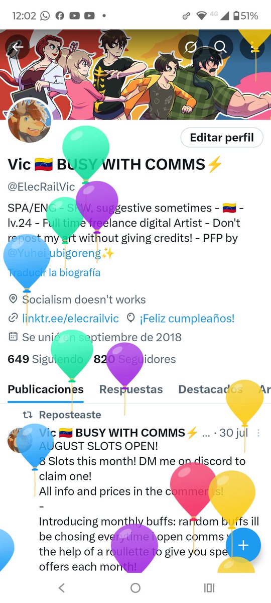 Vic 🇻🇪 (APR. 2/8)⚡ tweet media