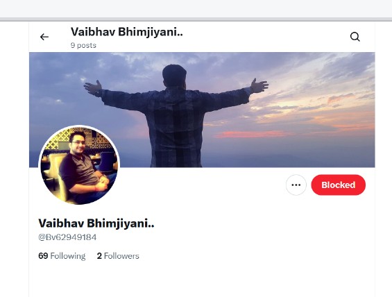 VaibhavBhimjiy2's tweet image. Humble requests to everyone—please block and report the below profile using my name and photos. Stay alert and don’t engage. Thank you for your support!

#StaySafe #BlockAndReport #FakeAlert