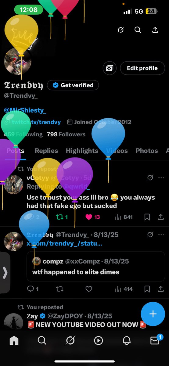 𝕿𝖗𝖊𝖓𝖉𝖛𝖞 tweet media