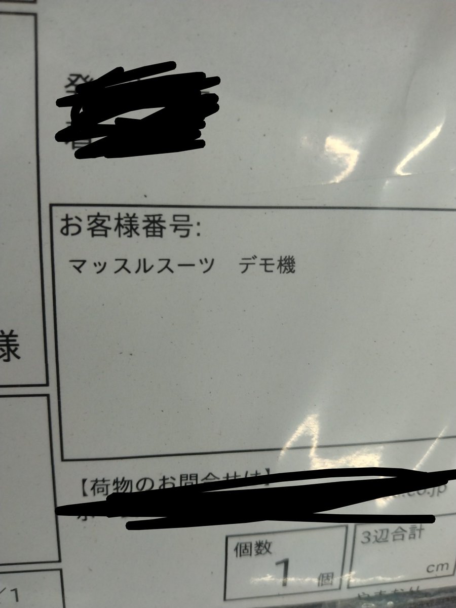 INAMIiIru's tweet photo. 愉快な会社に勤めているので誰かが何の気なしにいい感じって言ったら皆でラブレボリューション歌い出すし、荷物が届けばもちろんマッスルスーツ https://t.co/qc9o7IjivE