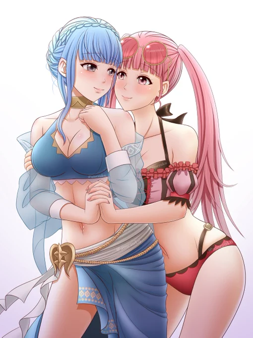 #暑いので水着絵を貼る見た人もやる あついですね