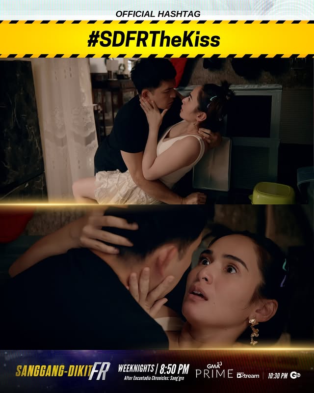 Things are gonna get spicy! 🔥😳

Ngayong gabi, mananaig ang nag-iinit na feelings!

Abangan sa #SanggangDikitFR, mamayang 8:50 PM sa GMA Prime at sa Kapuso Stream, habang 10:30 PM naman sa GTV.

Official Hashtag: #SDFRTheKiss
<a href="/MercadoJen/">Jennylyn Mercado-Ho</a> <a href="/janenriquez_/">Sir Jan</a>