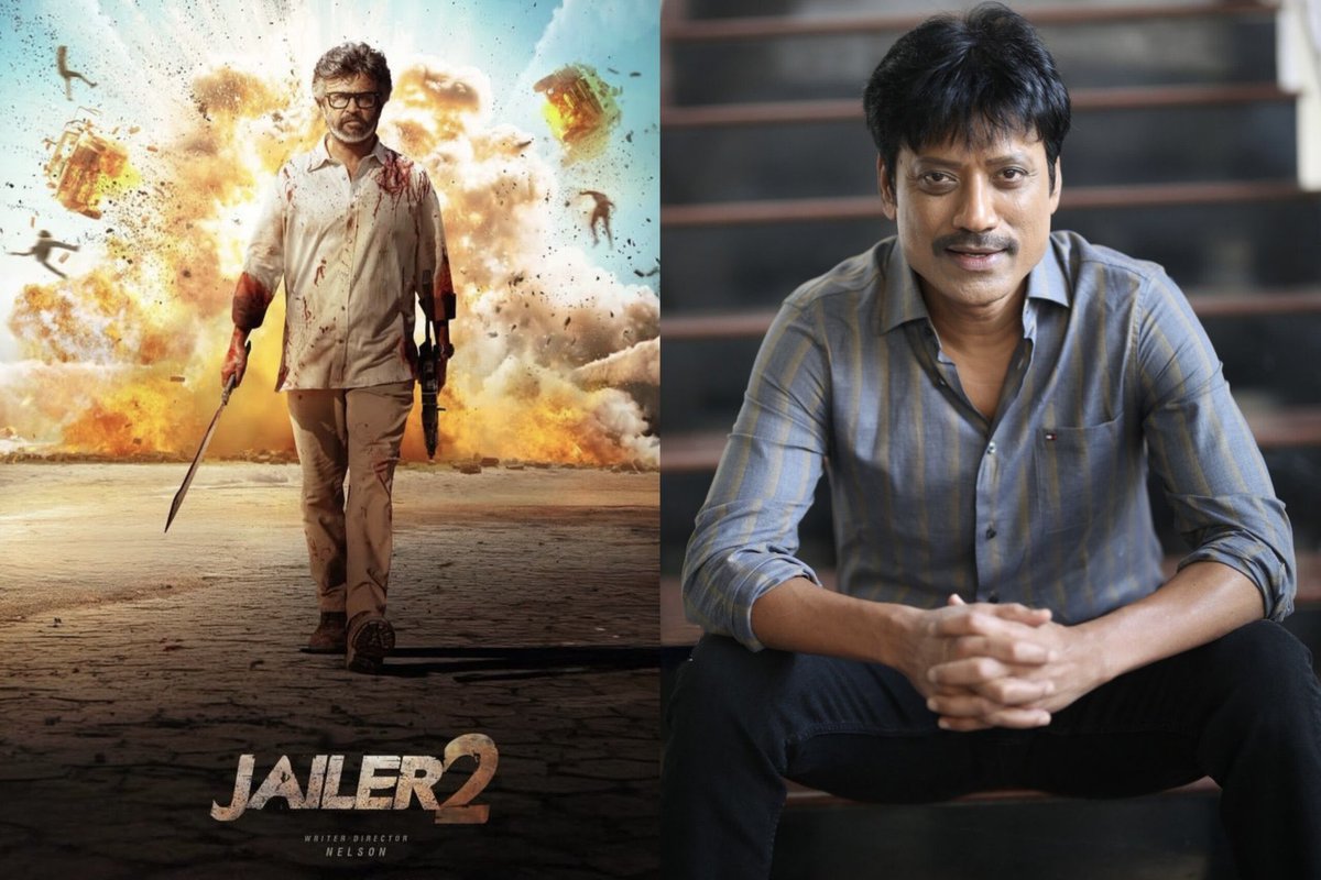 TrendingTapaasu's tweet photo. #FireCracker 🧨 News

#SJSuryah joining #Jailer2 next schedule...! 💥💥💥

Onboard for a Pivotal role

#Rajnikanth  #Jailer2 #SJSuryah #Nelson #ExcitingProject #Kollywood #SouthCinema #FireCracker https://t.co/HJ4EgNlL9d