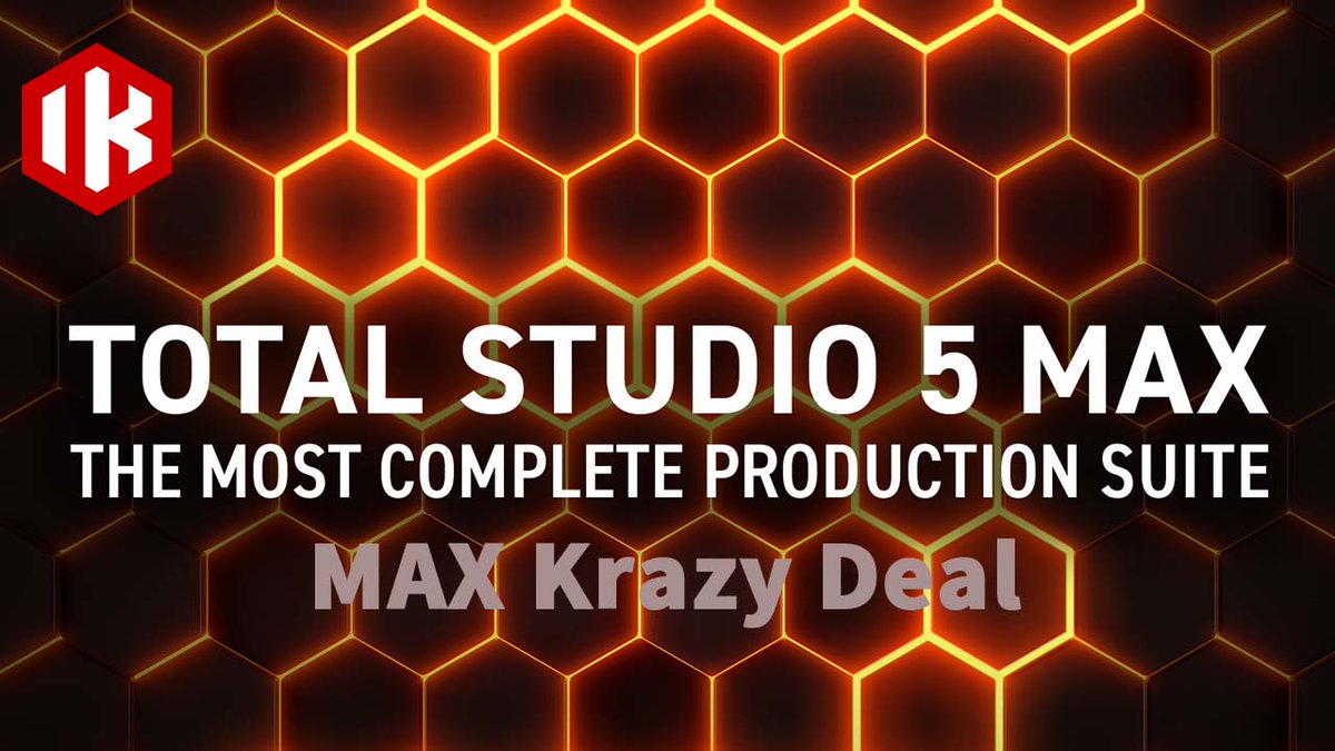 Hook Up, Inc. / beatcloud (@hookup_official) on Twitter photo IK Multimedia :  Total Studio 5 MAX シリーズ サマープロモーション 更に値下げクレイジーディール!
beatcloud.jp/bargains/1499
Total Studio 5シリーズの究極の最上位グレードMAXが最大66%オフ
究極のIK総合バンドル FXからサウンド、プロセッサーまでIK Multimedia製品を一気に揃えるチャンス!! IK Multimedia :  Total Studio 5 MAX シリーズ サマープロモーション 更に値下げクレイジーディール!
beatcloud.jp/bargains/1499
Total Studio 5シリーズの究極の最上位グレードMAXが最大66%オフ
究極のIK総合バンドル FXからサウンド、プロセッサーまでIK Multimedia製品を一気に揃えるチャンス!!