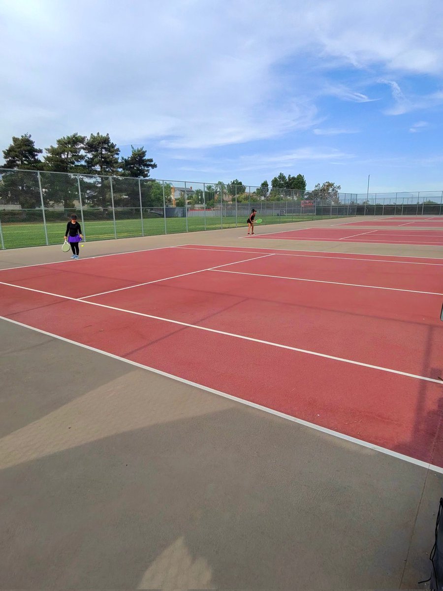 Rancho Girls Tennis win first match in the Baseline Tournament 11-5 vs Etiwanda - scheduled tomorrow is Ayala at home - Go Cougars!
<a href="/RanchoHSCougars/">Principal Aikens</a> <a href="/MrRobertSanch/">RCHS Athletics & Activities</a> <a href="/sports_rchs/">RCHS Sports</a> <a href="/asbRCHS/">RCHS ASB</a> <a href="/RchsBstrs/">RCHS Cougar Boosters</a> <a href="/RchsStore/">RCHS Student Store</a>