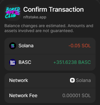 Dralcor (@dralcorsol) on Twitter photo So the other day, I shared a "casual" $60 staking claim for my OG Pass from <a href="/BoredApeSolClub/">Bored Ape Solana Club</a>
Now with new lower claim fees, I checked on and claimed my staking rewards for my <a href="/XElementia/">XElementia</a> - and BAM!! π₯
Another casual $60 claim. ππ°
Join BASC. Win.
Ape stronger together πͺ So the other day, I shared a "casual" $60 staking claim for my OG Pass from <a href="/BoredApeSolClub/">Bored Ape Solana Club</a>
Now with new lower claim fees, I checked on and claimed my staking rewards for my <a href="/XElementia/">XElementia</a> - and BAM!! π₯
Another casual $60 claim. ππ°
Join BASC. Win.
Ape stronger together πͺ