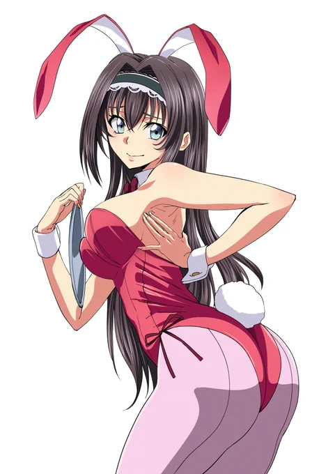 バニーの日なんかなかったかな～と思ったらskebで描いた絵あった! #バニーの日