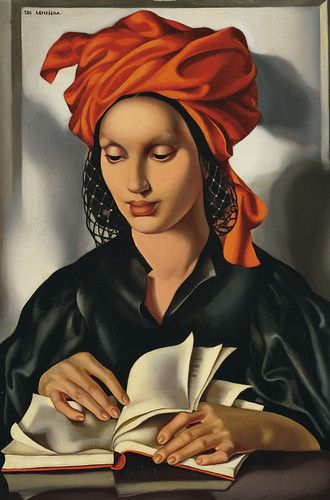 womensart1's tweet image. Tamara de Lempicka,
Wisdom, 1940
Polish Art Deco style painter
#WomensArt