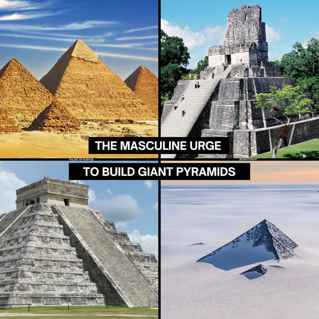 When in doubt, build a pyramid.