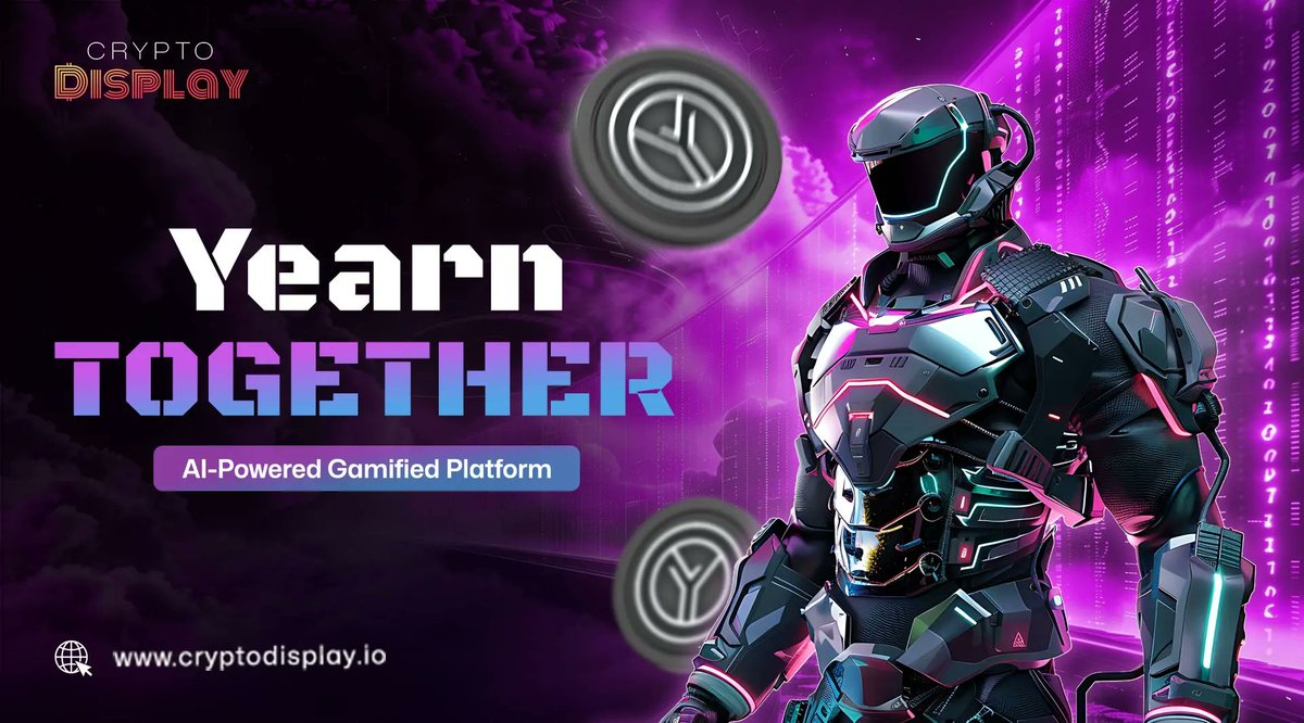 CryptoDisplayio's tweet photo. Yearn Together Combines Gaming, NFTs, and Crypto for Real Rewards ✨

👉🏻Visit more - https://t.co/1IAnm7J6fX 

#CryptoDisplay #YearnTogether #Gaming #NFT #crypto #AIpowered #AI #GameFI #community #explore #cryptotrends #rewards  @yearn_together https://t.co/BArWZMmvx9