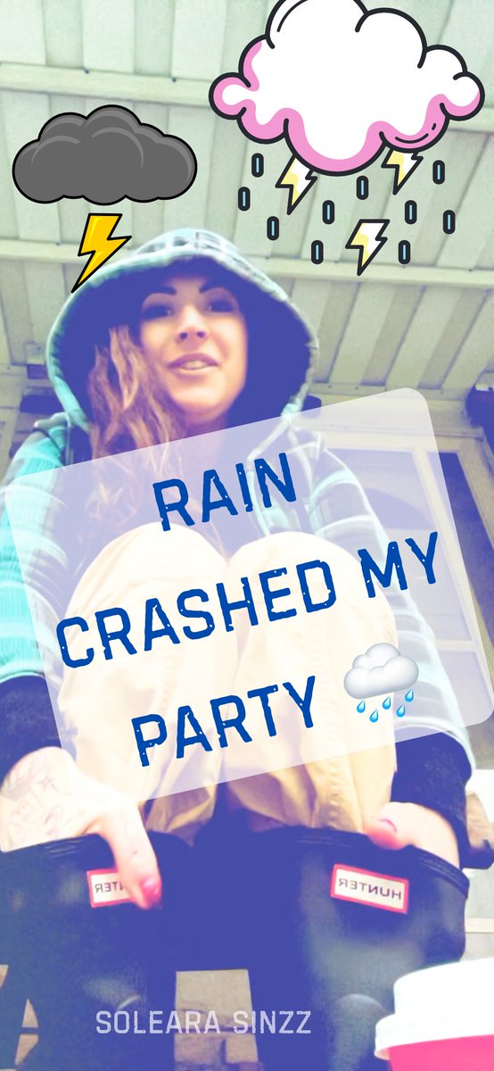 SolearaSinzz's tweet photo. Had something really HOT planned for you today… until the rain came and crashed my party 👢☔️. Guess you’ll just have to wait and see what I do to make up for it 😈👣🥤 #BootTease #BootFetish #CrushFetish #BootLovers #FootGoddess #FootDomination #FeetWorship https://t.co/z7cNyBTUPM