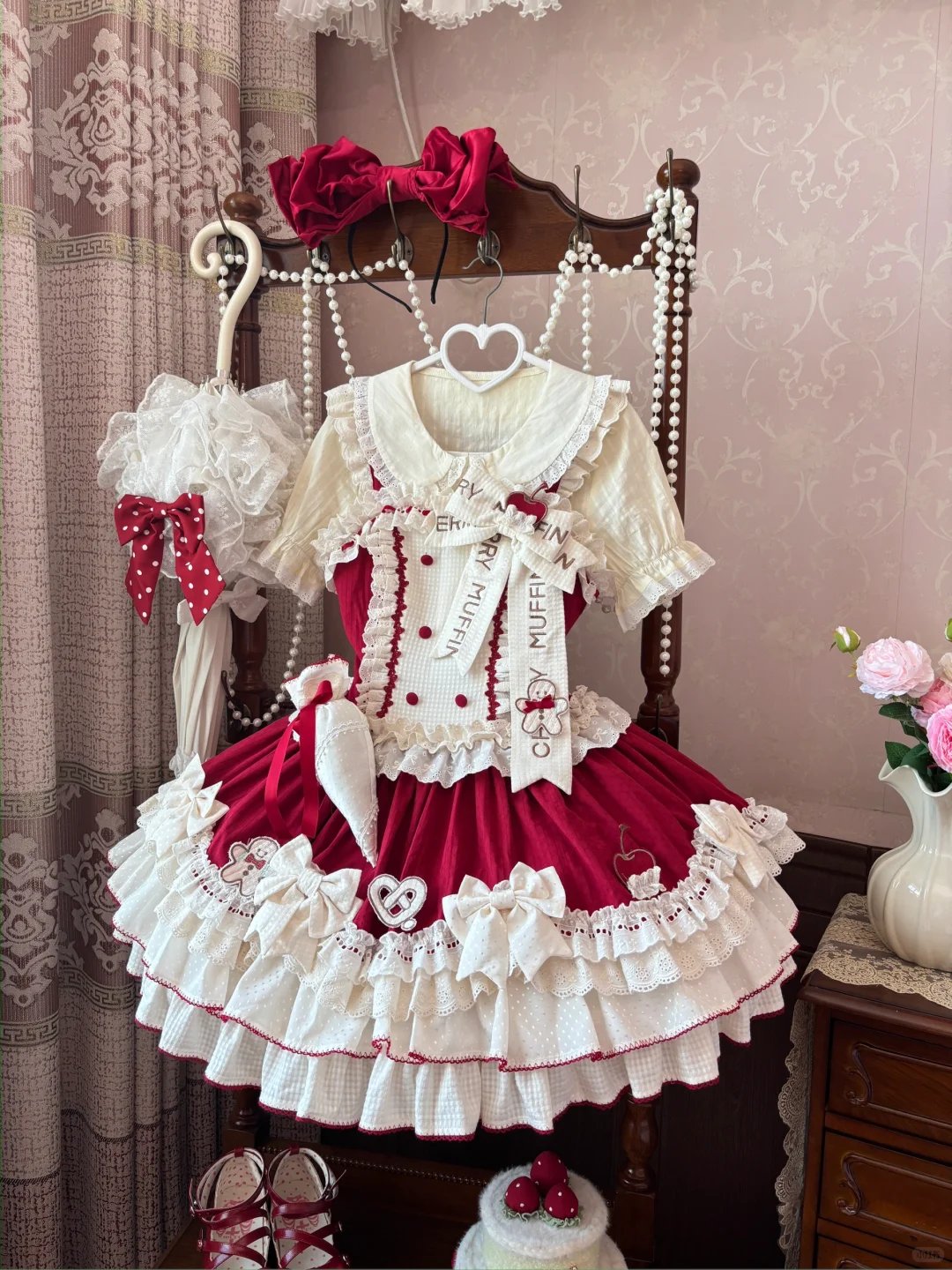 BLUE ROUGE ロリータ 同時購入のみ【受注予約8/27まで】 Blue and White アクセサリー