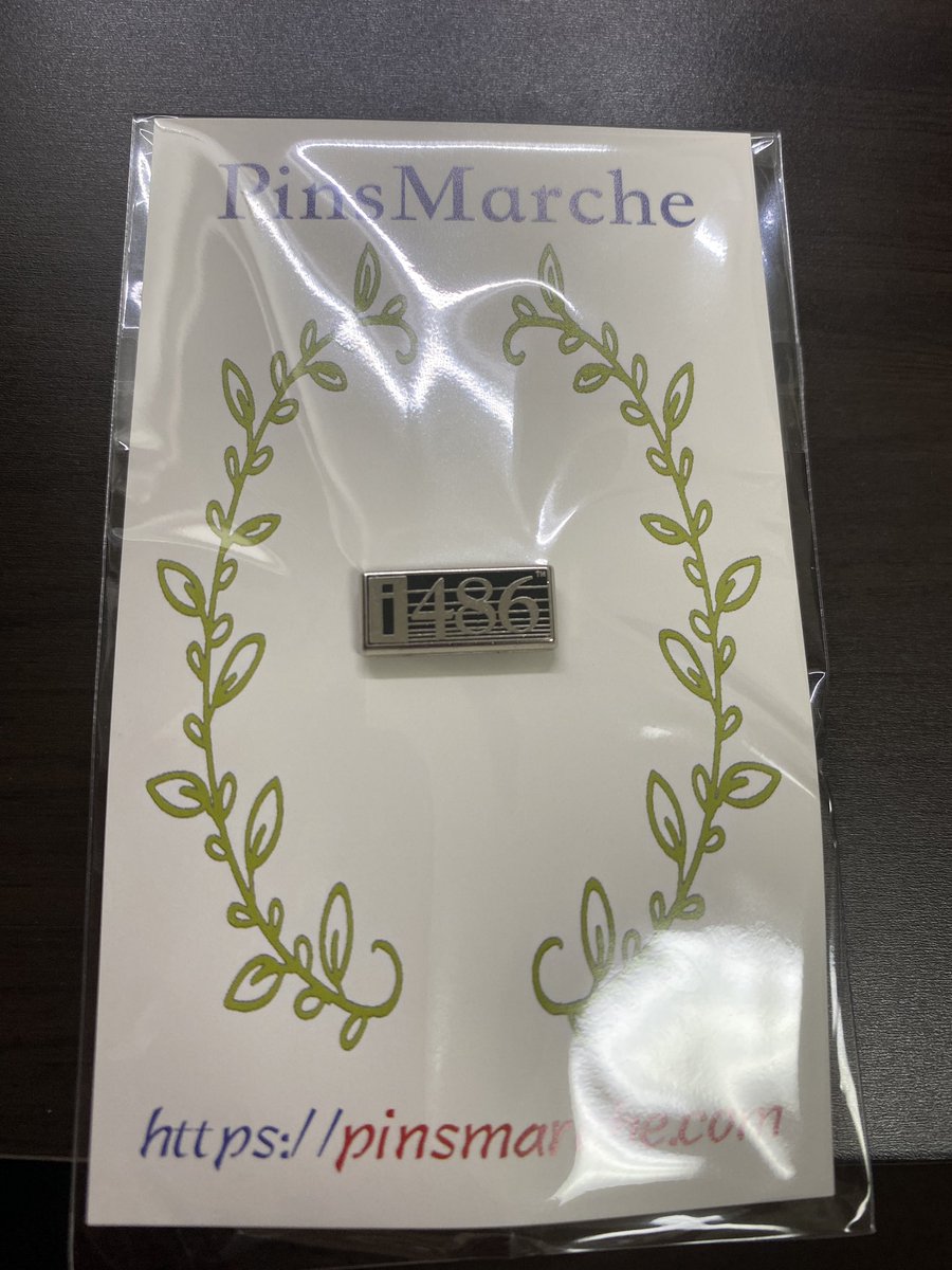 socket_1_2_3's tweet image. 私の過去を知ってる人はわかるピンバッヂゲット