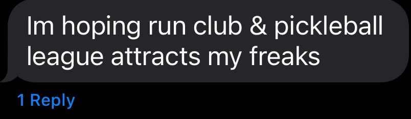 Real text I received tonight