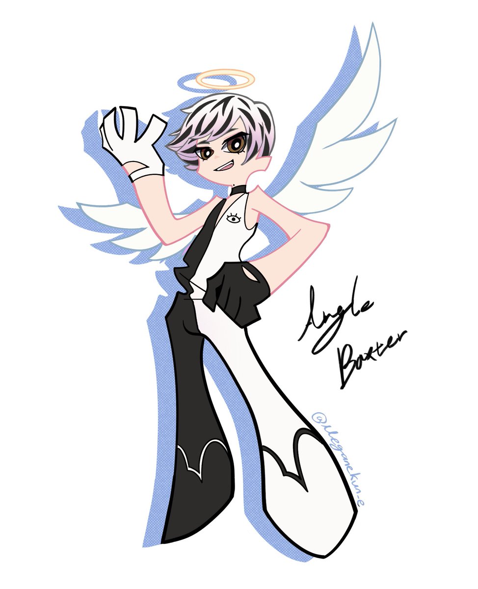 Panty &amp; Stocking Au Angle! Baxter🪽👼
#olba #BaxterWard #OurLifeBeginningsAndAlways