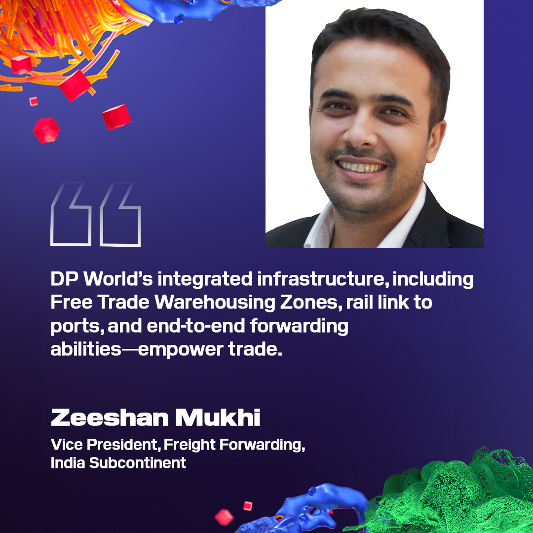 DPWorldIndia's tweet image. Global trade grew by 10% in FY 2024–25 and we’re proud to support this momentum with FTWZs, rail-port connectivity, and end-to-end logistics solutions.
Hear more from Zeeshan Mukhi in Cargo Talk: cargotalk.in/editions/2025/…

#SmartTrade