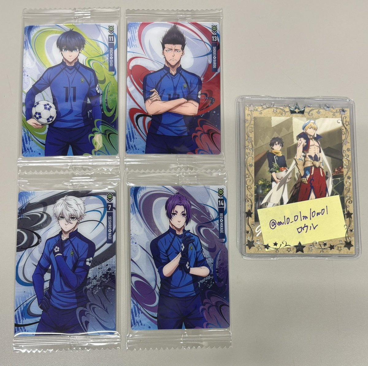 【交換】ブルーロック ウエハース5

譲
潔 馬狼 凪 玲王

求
冴

※池袋手渡し&gt;他都内手渡し

よろしくお願い致します