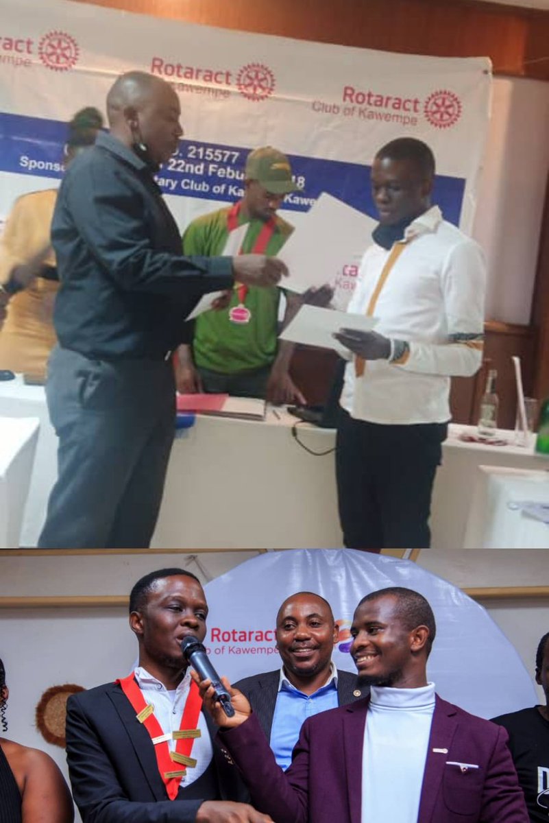RctKawempe's tweet image. The greatest leader is not necessarily the one who does the greatest things. He is the one that gets the people to do the greatest things.Weve moved and we keep moving , Photo moments of presidents of past &amp;amp; future of Kawempe. #ItsTimeToJoinRotaract